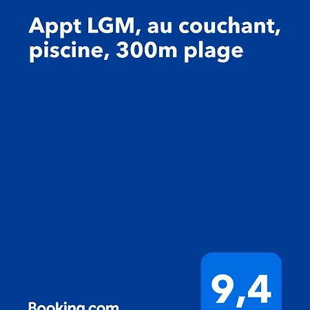 Appt Lgm, Au Couchant, Piscine, 300m La Grande-Motte